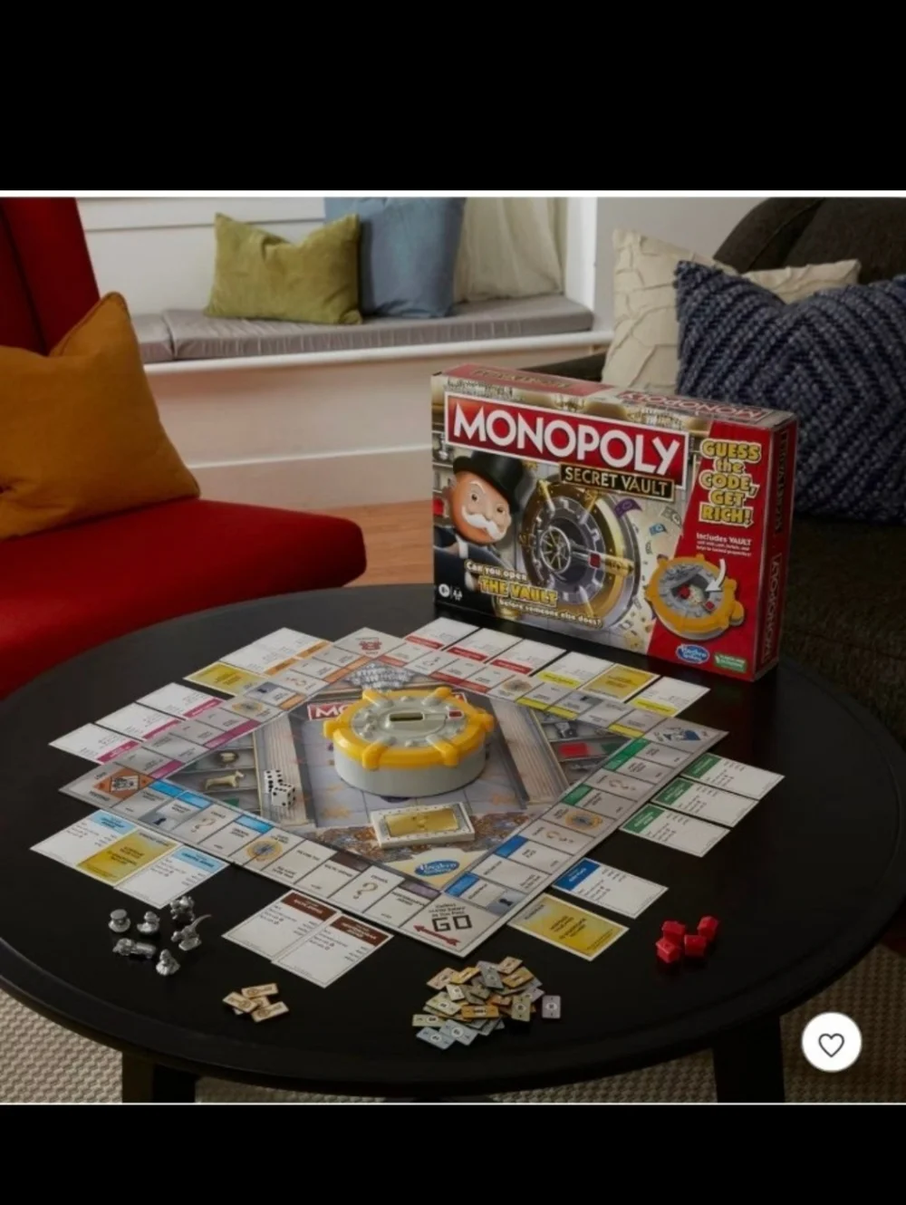Monopoly SECRET VAULT Board Game - Ages 8+ BNWT Limited Edition 5☆ FINAL $$